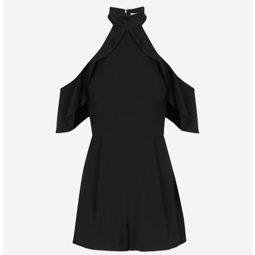 Alice & Olivia Black Romper Sz 6